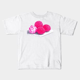 Raspberry sorbet hallowen Kids T-Shirt